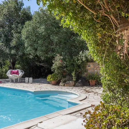 Bellavista Con Piscina Privata, Vista Mare Vicino A 빌라시미우스