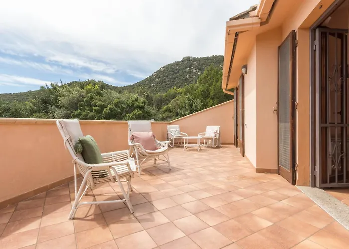 Апартаменты Bellavista Con Piscina Privata, Vista Mare Vicino A Вилласимиус