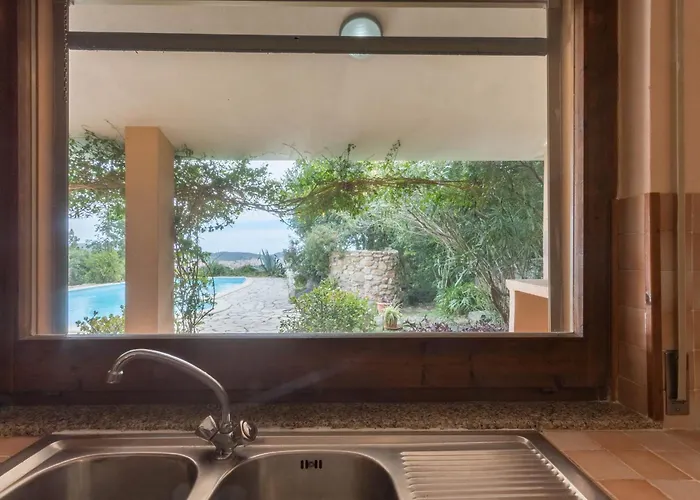 Bellavista Con Piscina Privata, Vista Mare Vicino A فيلاّسيمِيوس